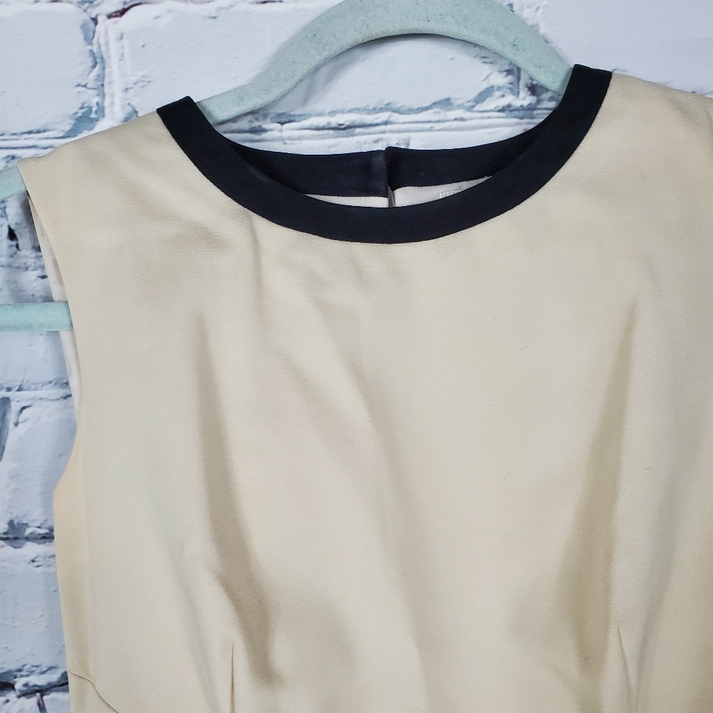 Kate Spade Tan and Black Sheath Dress - Picture 3 of 6